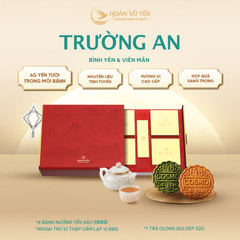 Hộp Trường An - BST Quà tặng bánh trung thu yến sào 2026 Hoàn Vũ Yến