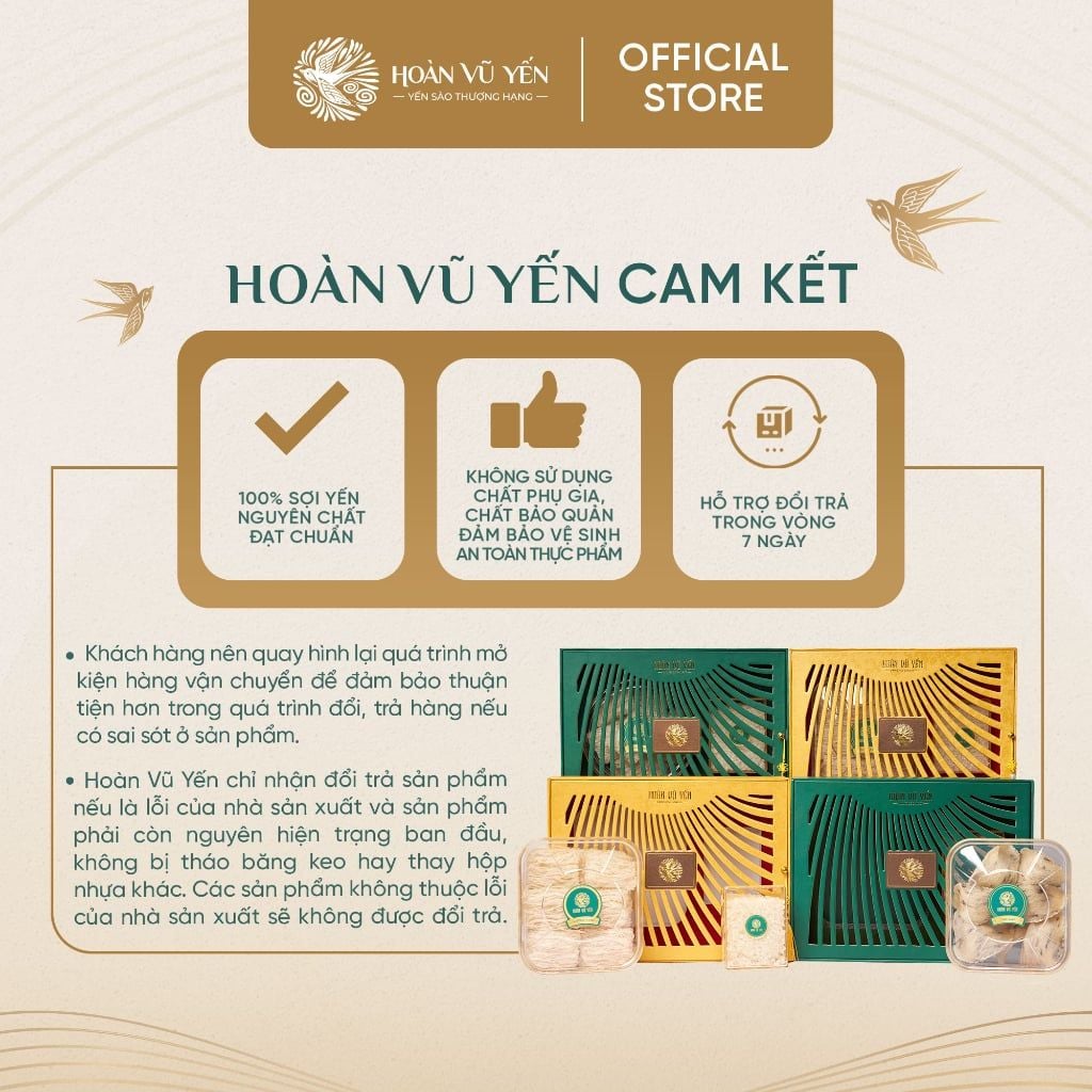 Tổ Yến Tinh Chế Cao Cấp 50 gram