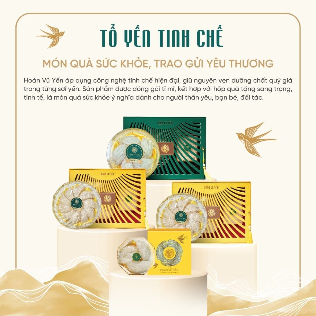 Tổ Yến Tinh Chế Cao Cấp 50 gram