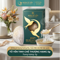Tổ Yến Tinh Chế Cao Cấp 5 gram - Hoàn Vũ Yến