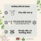  Bột ngũ cốc không đường từ hạt diêm mạch đỏ, đậu nành đen và óc chó 