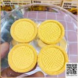  Bánh đậu xanh nướng QNA Farm - hộp giấy 150g. 