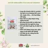  Bột ngũ cốc dinh dưỡng không đường từ 32 loại hạt Greenmax Đài Loan 