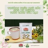  Bột ngũ cốc dinh dưỡng không đường từ 32 loại hạt Greenmax Đài Loan 