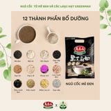  Bột ngũ cốc dinh dưỡng từ mè đen và các loại hạt Greenmax Đài Loan 