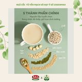  Bột ngũ cốc dinh dưỡng từ yến mạch và hạt ý dĩ Greenmax Đài Loan 