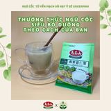  Bột ngũ cốc dinh dưỡng từ yến mạch và hạt ý dĩ Greenmax Đài Loan 
