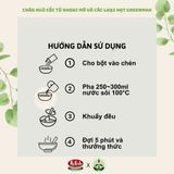  Cháo ngũ cốc dinh dưỡng từ khoai mỡ và các loại hạt Greenmax Đài Loan 