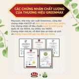  Bột ngũ cốc không đường từ hạt diêm mạch đỏ, mè đen và óc chó 