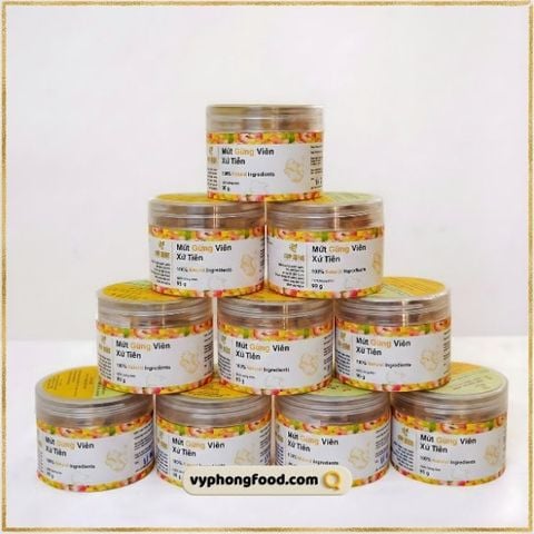  Mứt Gừng Viên Xứ Tiên QNa Farm (Hũ 95g) – 