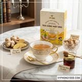 Trà gừng mật ong hòa tan QNA Farm 60g (12 gói nhỏ/ hộp). 