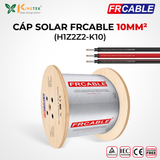  Cáp Solar DC 10mm2 - 1500V chính hãng FRCABLE (H1Z2Z2-K) chuyên cho Điện mặt trời 