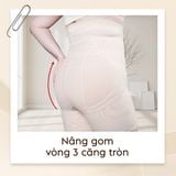  Combo 3 Quần gen định hình vòng eo thon gọn, nâng mông (2 Đen - 1 Nude) 