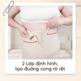  Combo 3 Quần gen định hình vòng eo thon gọn, nâng mông (2 Đen - 1 Nude) 