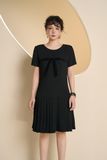  Váy Thun Dập Ly Nơ Nhung | ANSHA BIGSIZE 