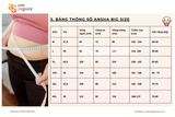  Áo cotton cộc tay cổ phối ren nhún eo 