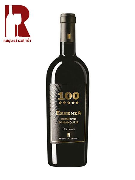 Rượu Vang Ý Đỏ 100 Essenza Primitivo Manduria