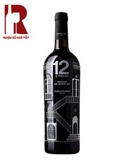 Rượu Vang Ý Đỏ 12 E Mezzo Masseria