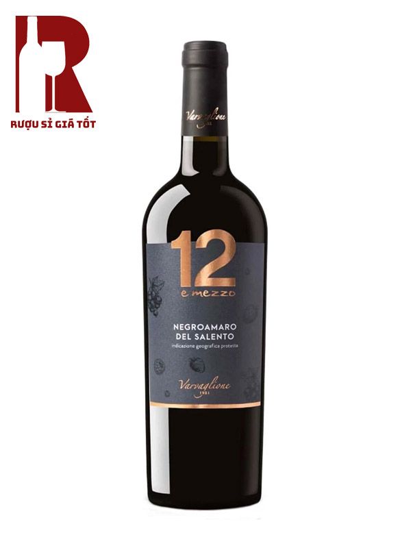 Rượu Vang Ý Đỏ 12 E Mezzo