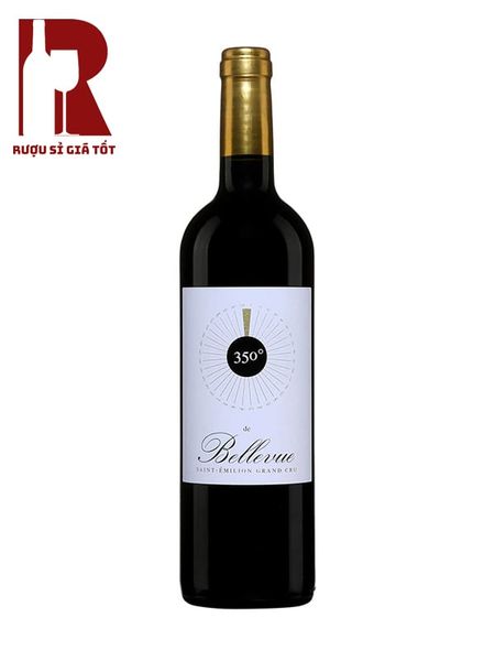 Rượu Vang Pháp Đỏ 350O de Bellevue Saint-Émilion Grand Cru