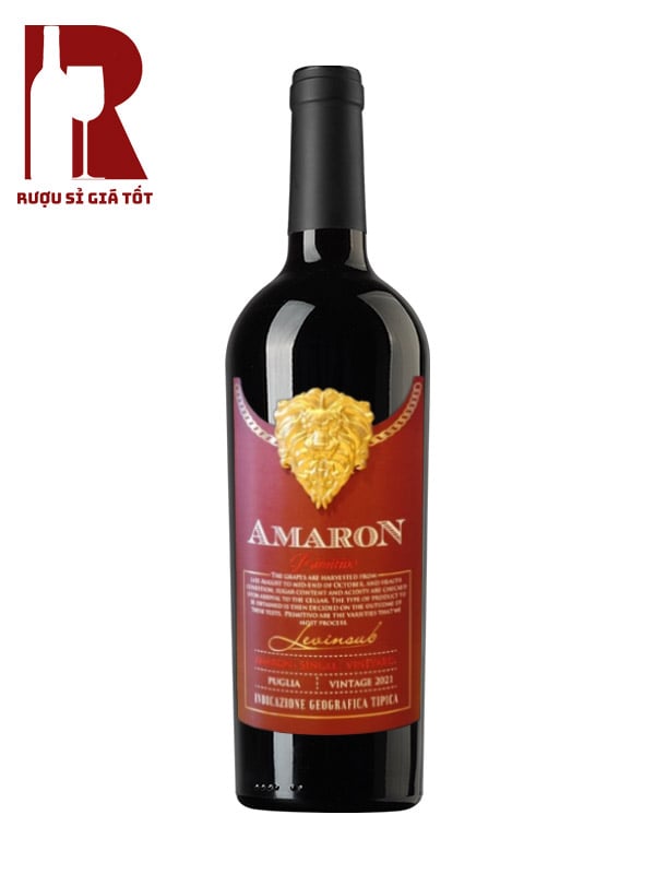 Rượu Vang Ý Đỏ Amaron Primitivo IGT 750ml