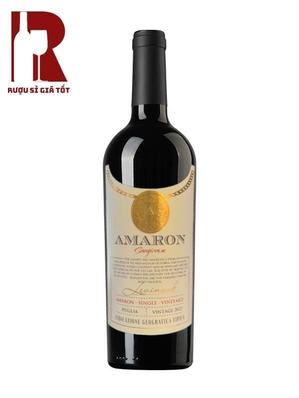 Rượu Vang Ý Đỏ Amaron Sangiovese Puglia