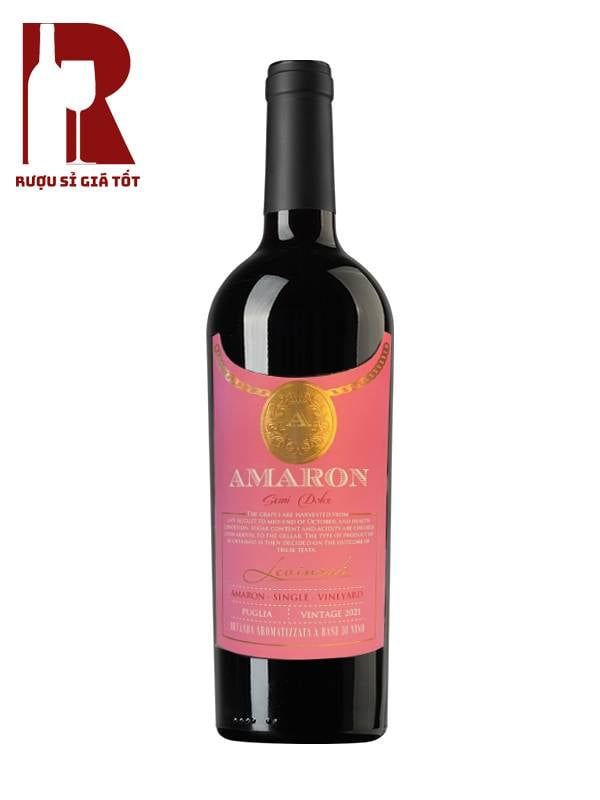 Rượu Vang Ý Ngọt Amaron Semi Dolce