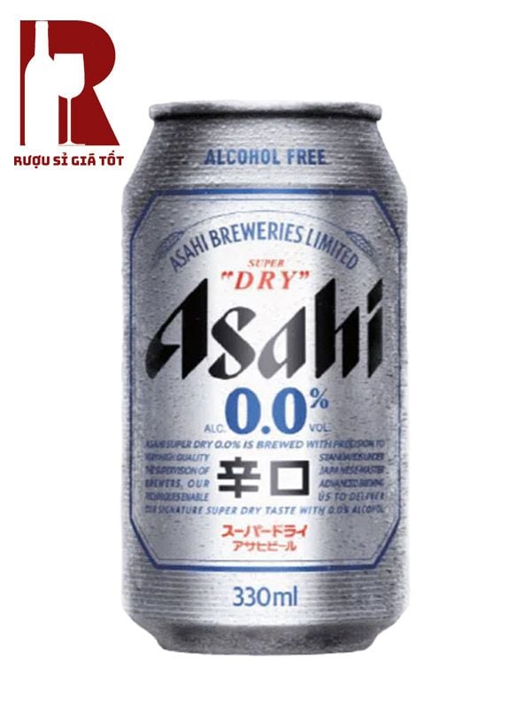 Bia Nhật Asahi Super Dry Zero 0.0%