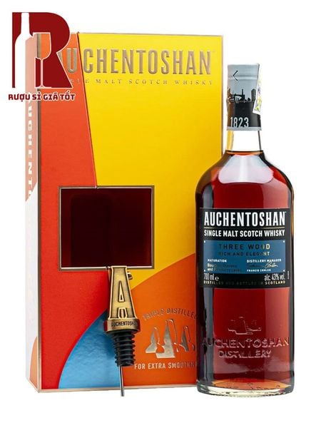 Rượu Whisky Auchentoshan 12 Năm - Hộp Quà Tết 2026