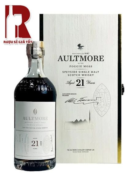 Rượu Aultmore 21 Năm - Hộp Quà Tết