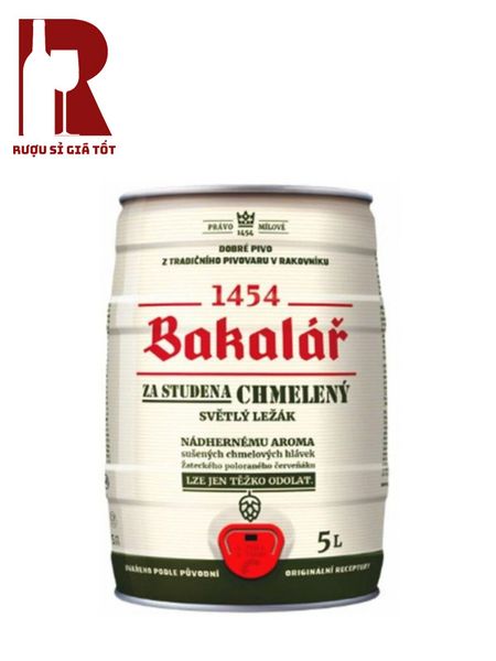 Bia Bom Tiệp Bakalar Dry Hopped Lager 5L