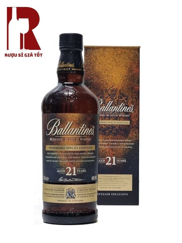 Rượu Ballantines 21 Warming Spices Edition