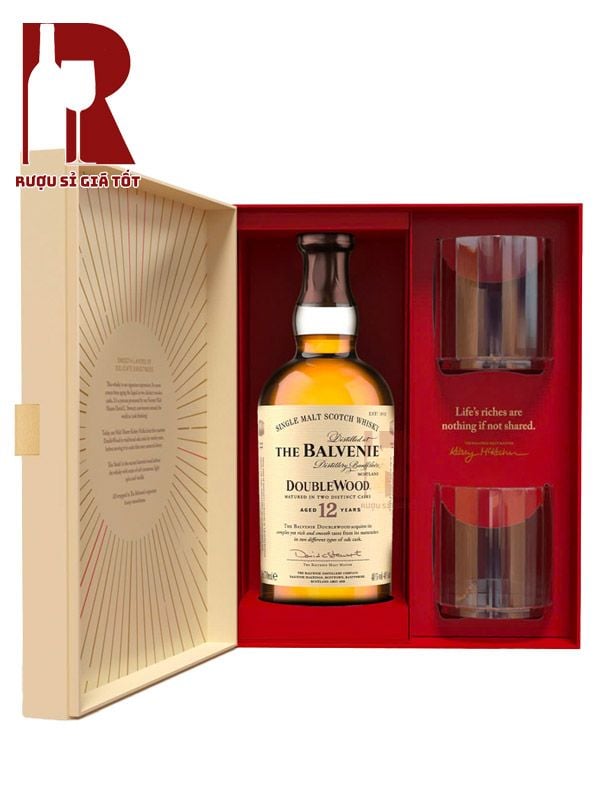 Rượu Balvenie 12 Năm - Hộp Quà Tết 2026