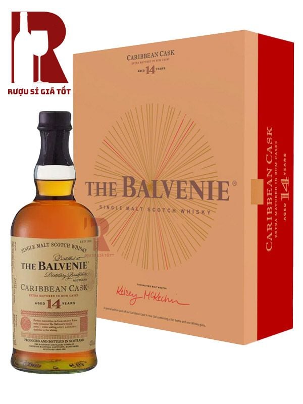Rượu Balvenie 14 Năm - Hộp Quà Tết 2026