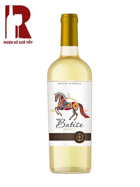Rượu Vang Úc Trắng Batise Chardonnay