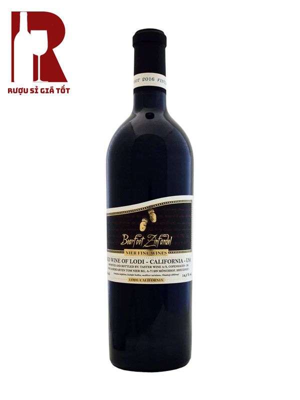 Rượu Vang Mỹ Đỏ Bearfoot