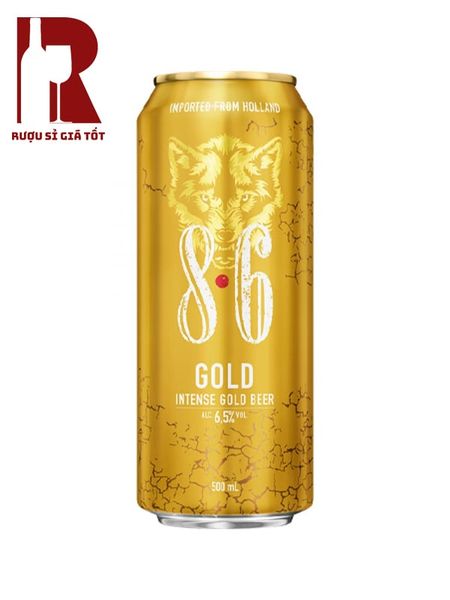 Bia Hà Lan Sói 8.6 Gold 6.5% Giá Rẻ