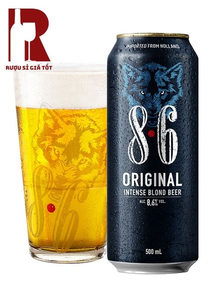 Bia Hà Lan Sói 8.6 Original 8.6% Giá Rẻ