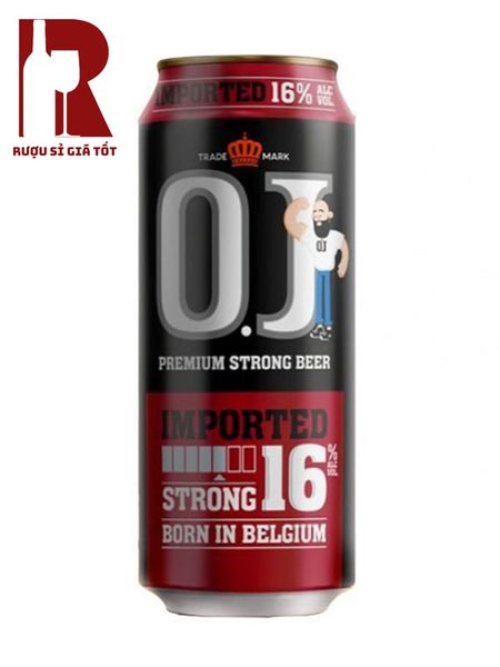 Bia Bỉ OJ Strong Imported 16% Giá Rẻ