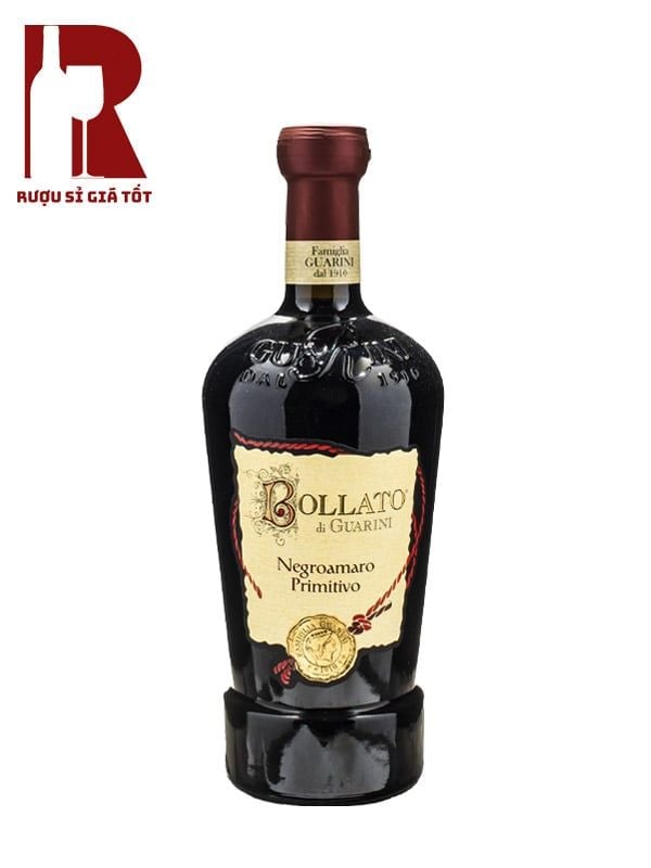 Rượu Vang Ý Đỏ Bollato di Guarini Negroamaro Primitivo