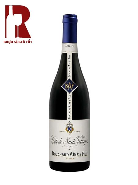 Rượu Vang Pháp Đỏ Bouchard Aine & Fils Côte de Nuits Villages