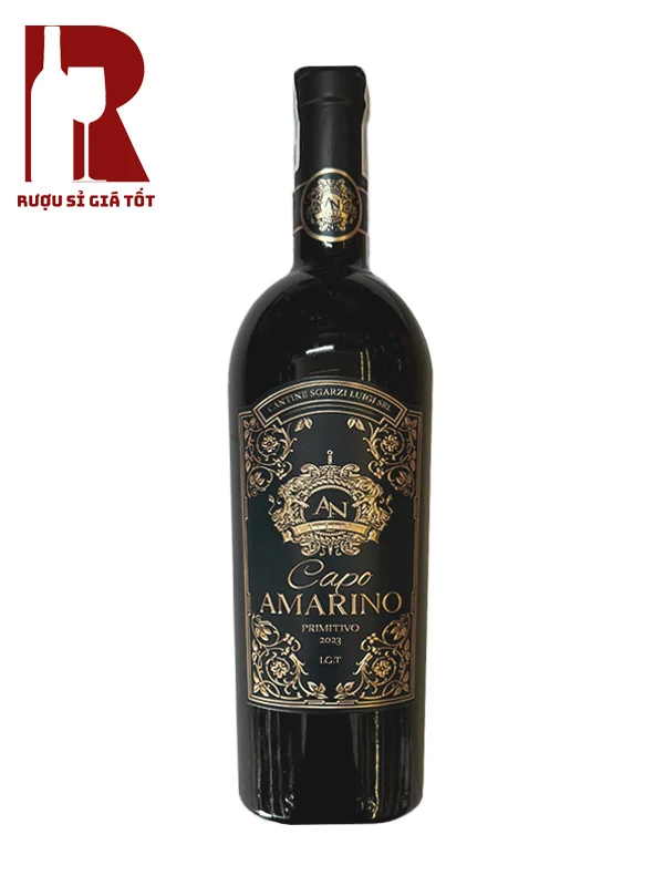 Rượu Vang Ý Đỏ Capo Amarino Primitivo 19 Độ IGT
