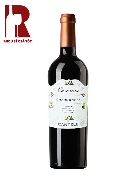 Rượu Vang Ý Trắng Caramia Cantele Chardonnay Puglia IGP