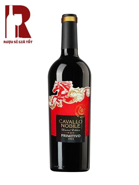 Rượu Vang Ý Đỏ Cavallo Nobile Primitivo Limited Edition