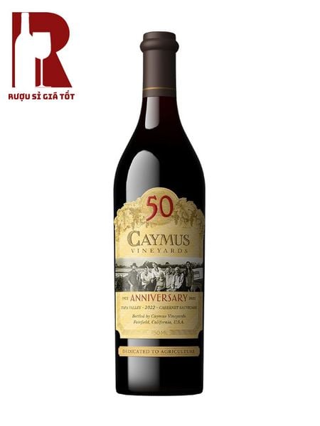 Rượu Vang Mỹ Đỏ Caymus 50th Anniversary Napa Valley Cabernet Sauvignon