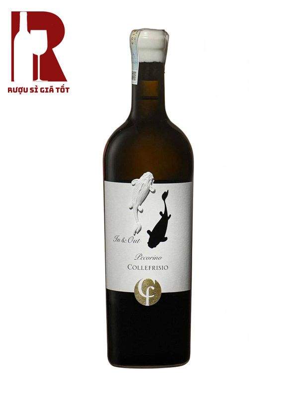 Rượu Vang Ý Trắng Collefrisio CF In & Out Pecorino - Cá Chép Trắng