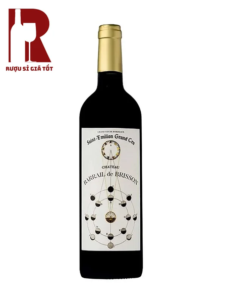 Rượu Vang Pháp Đỏ Chateau Barrail De Brisson Saint Emillion Grand Cru