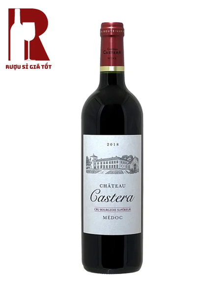 Rượu Vang Pháp Đỏ Chateau Castera Medoc Cru Bourgeois Superieur