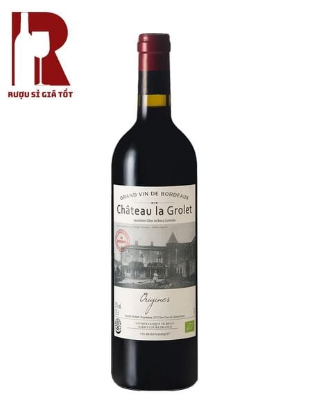 Rượu Vang Pháp Đỏ Chateau La Grolet Cotes de Bourg