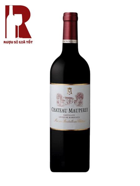 Rượu Vang Pháp Đỏ Chateau Mauperey Castilon Côtes De Bordeaux